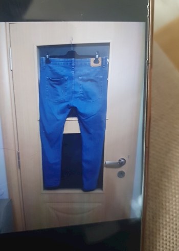 erkek Mavi Kemerli Normal Boy Jean - Görsel 5