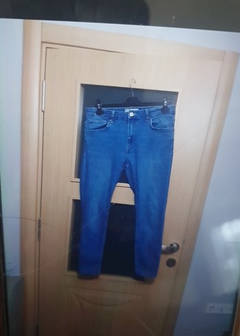 erkek Mavi Kemerli Normal Boy Jean - Görsel 6