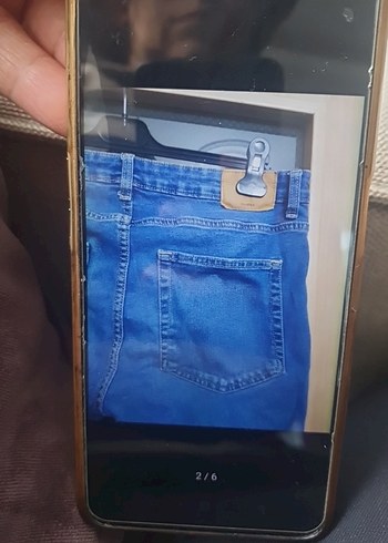 erkek Mavi Kemerli Normal Boy Jean - Görsel 2