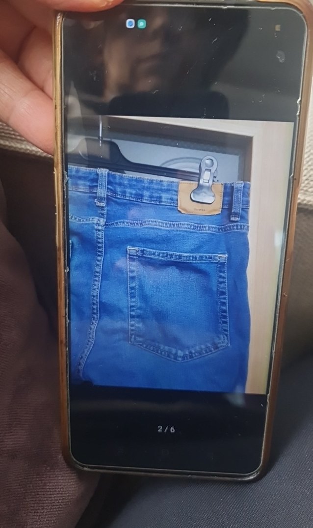 erkek Mavi Kemerli Normal Boy Jean - Görsel 2