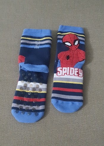 Renkli Baskılı Erkek Çorabı - Örümcek Adam - Görsel 2