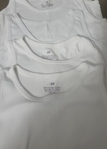 Beyaz Çocuk Atlet 5'li Paket - Görsel 5