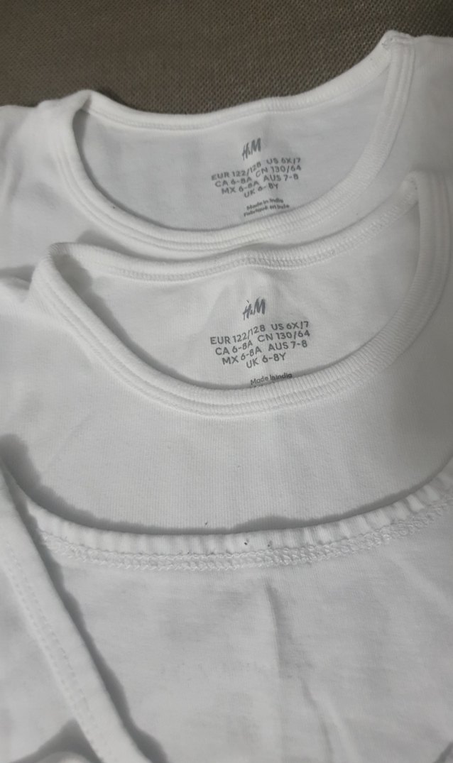 Beyaz Çocuk Atlet 5'li Paket - Görsel 2