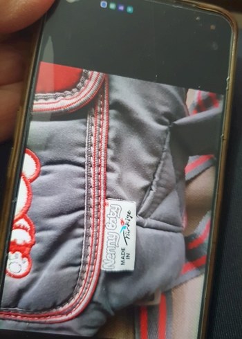 Gri Bebek Taşıyıcı Kanguru - Görsel 2