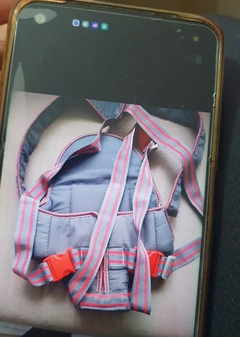 Gri Bebek Taşıyıcı Kanguru - Görsel 4