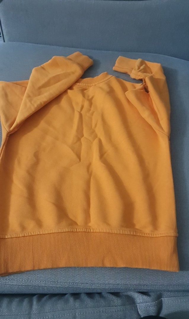 Sarı Baskılı Erkek Çocuk Sweatshirt - Görsel 5