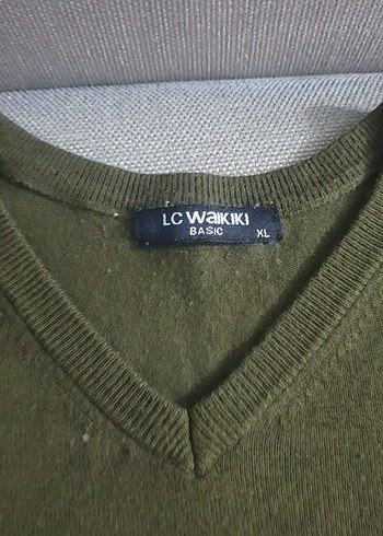 Haki V Yaka kazak - Görsel 3