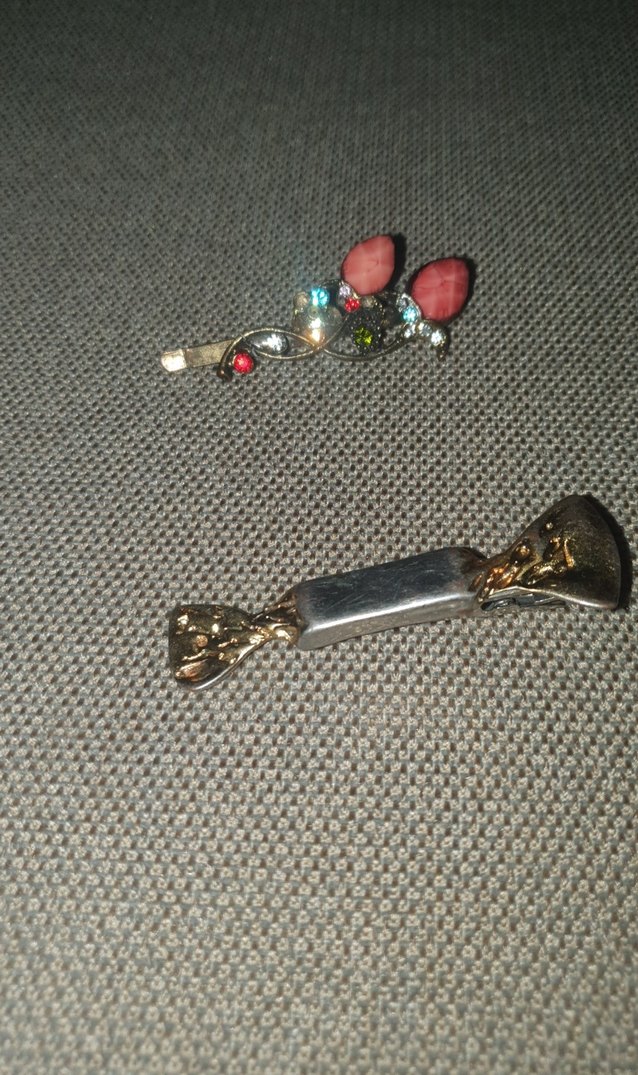 Renkli Boncuklu Metal Vintage Toka - Görsel 4