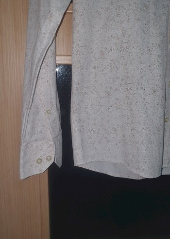 Erkek Beyaz Pamuklu Uzun Kollu Gömlek - Görsel 4