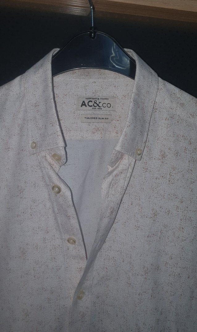 Erkek Beyaz Pamuklu Uzun Kollu Gömlek - Görsel 2