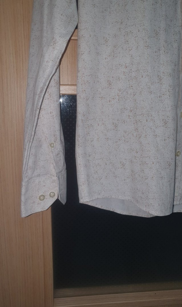 Erkek Beyaz Pamuklu Uzun Kollu Gömlek - Görsel 4