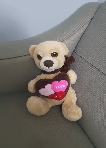 Açık Kahverengi Peluş Ayı Oyuncak - Görsel 2