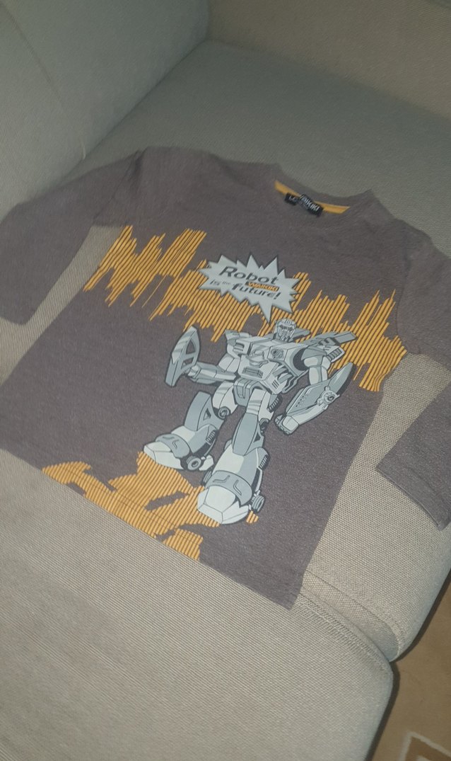 Gri Baskılı Erkek Sweatshirt - Görsel 4