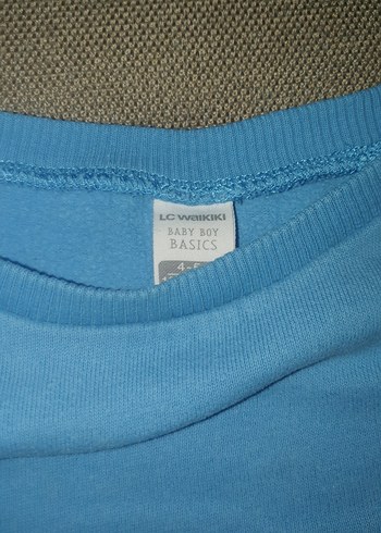 Mavi Erkek Çocuk Baskılı Sweatshirt - Görsel 3