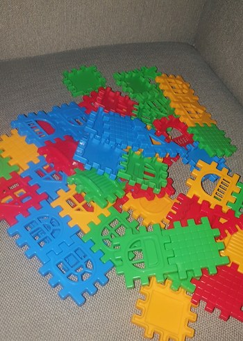 Renkli Lego Parçaları Seti - Görsel 5