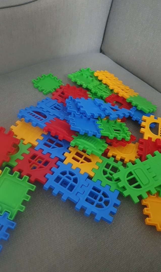 Renkli Lego Parçaları Seti - Görsel 4