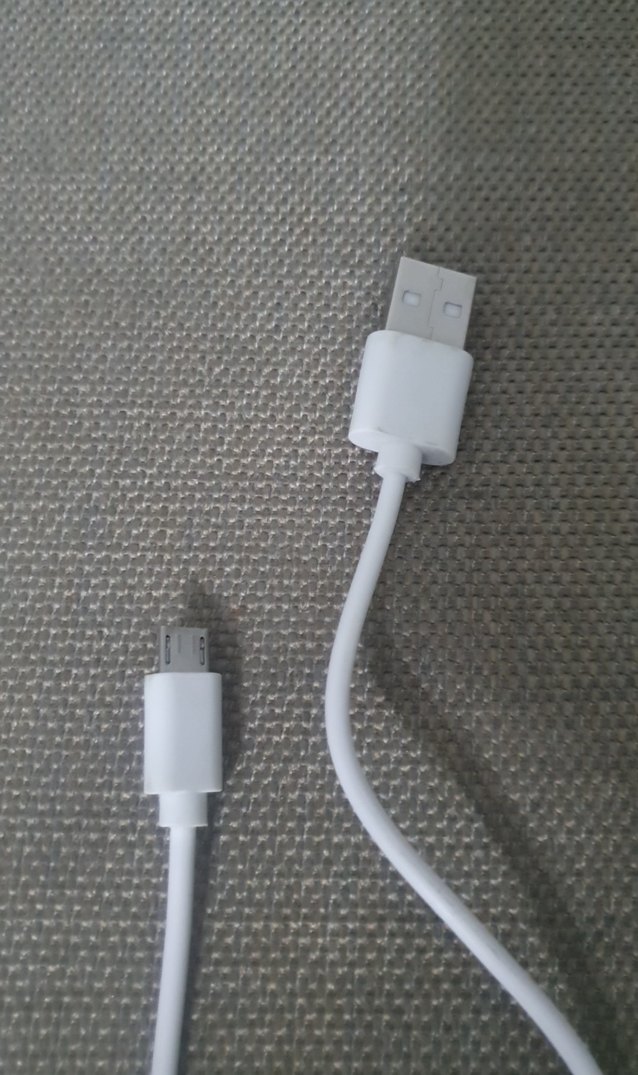 Beyaz USB Şarj Kablosu - Görsel 4