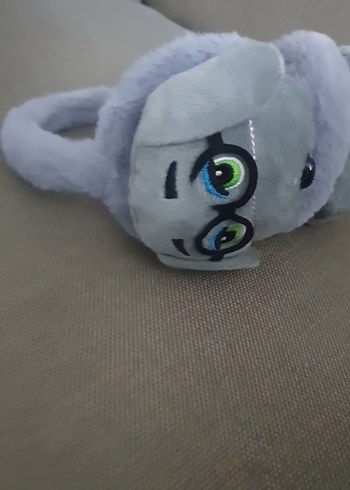 Gri Peluş Oyuncak Gözlü - Görsel 5