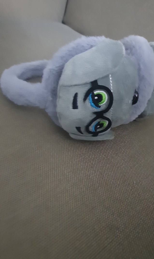 Gri Peluş Oyuncak Gözlü - Görsel 5