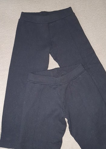 Kız Çocuk Lacivert Esnek Tayt - Görsel 4