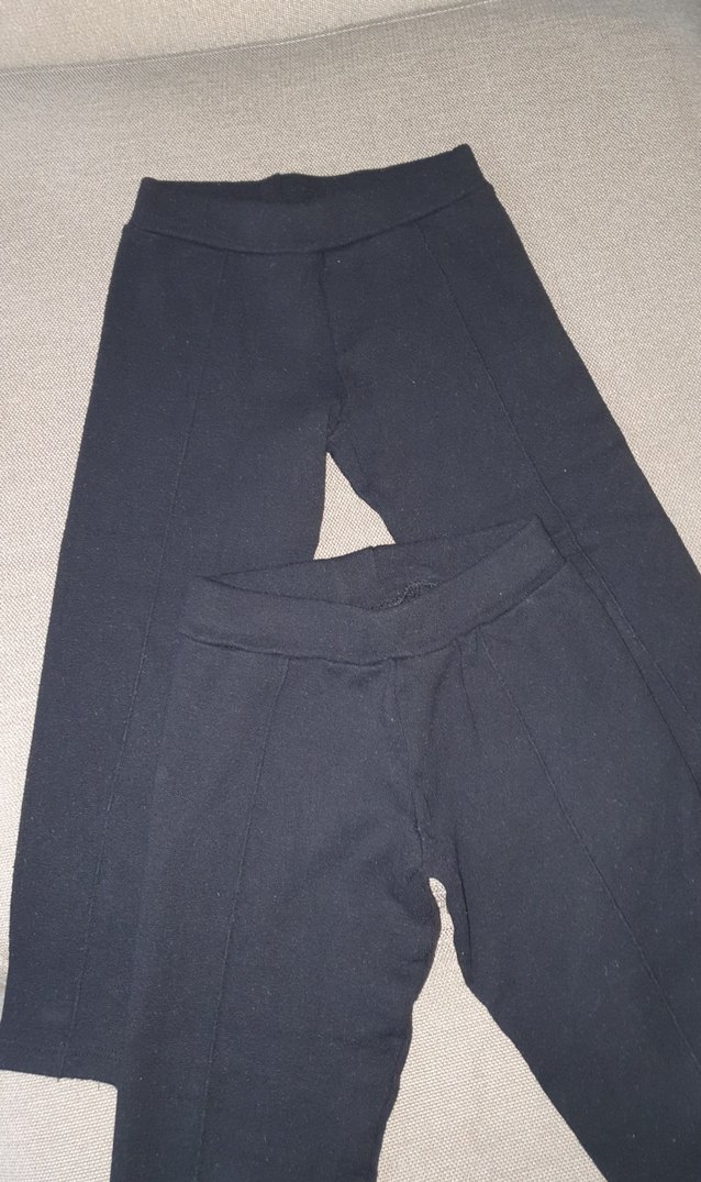 Kız Çocuk Lacivert Esnek Tayt - Görsel 4