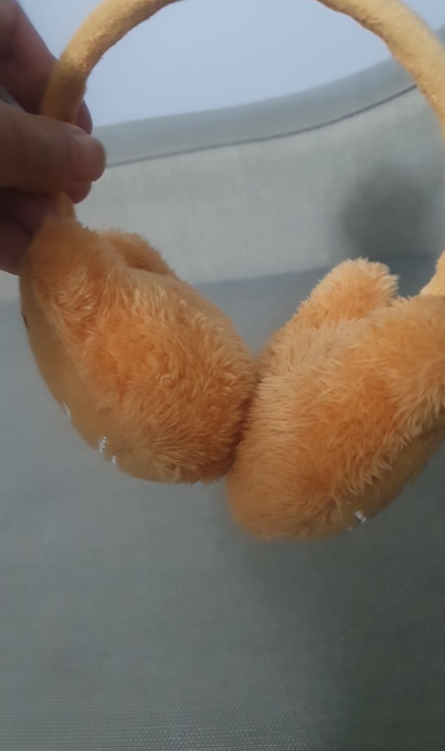 Bej Peluş Oyuncak Kedi Figürü - Görsel 2