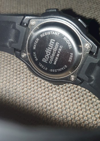 çocuk Siyah Dijital Rock Punk Saat - Görsel 5