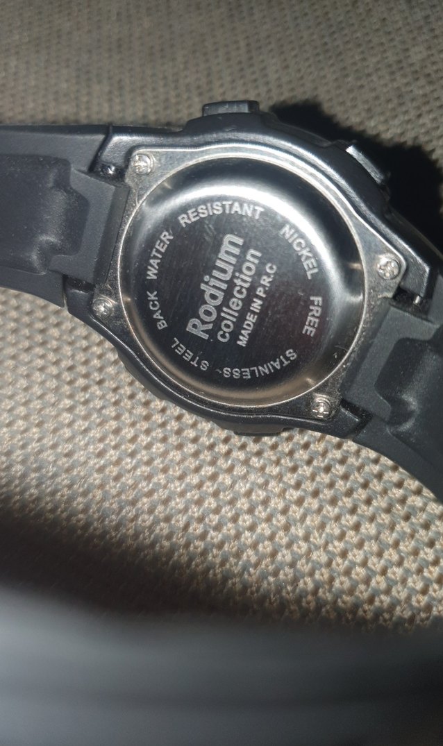 çocuk Siyah Dijital Rock Punk Saat - Görsel 5