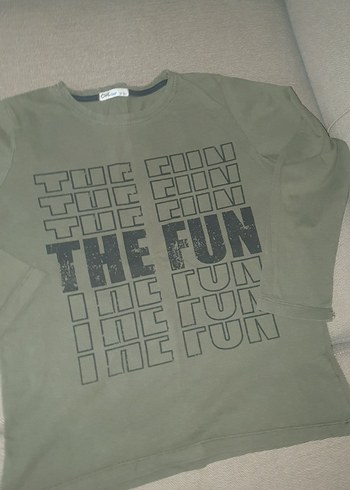 Gri Baskılı Erkek Çocuk Sweatshirt - Görsel 4