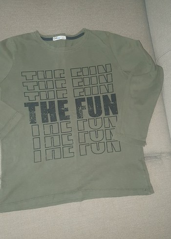 Gri Baskılı Erkek Çocuk Sweatshirt - Görsel 2