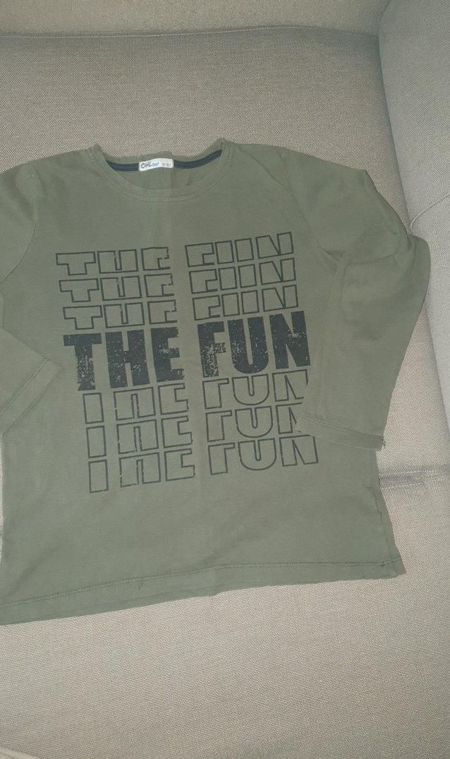 Gri Baskılı Erkek Çocuk Sweatshirt - Görsel 2