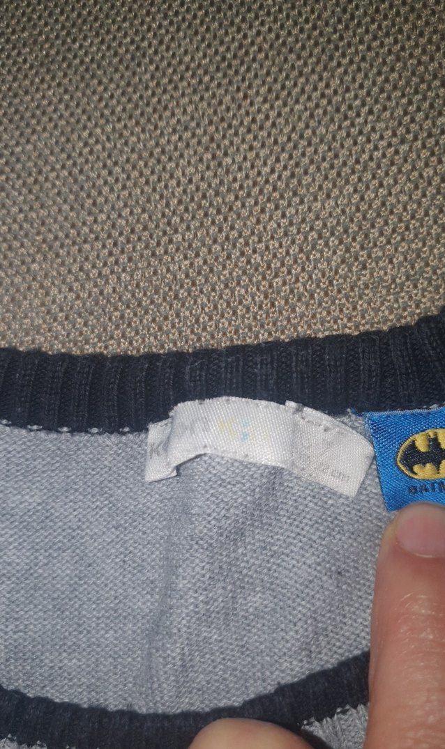 Erkek Çocuk Gri Batman Baskılı Sweatshirt - Görsel 3