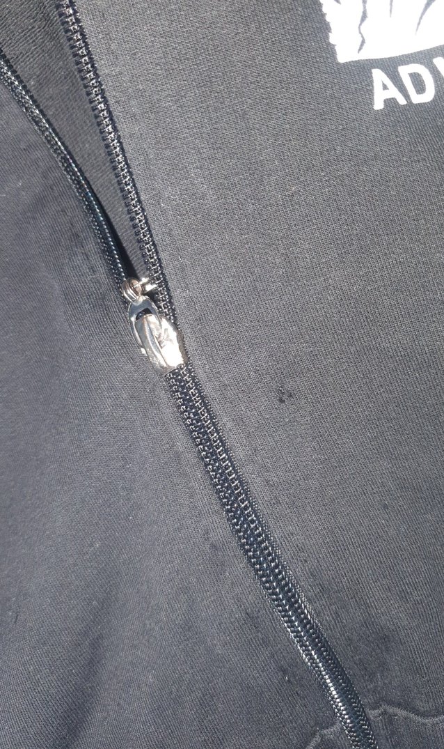 Erkek Siyah Kapüşonlu Fermuarlı Sweatshirt - Görsel 4