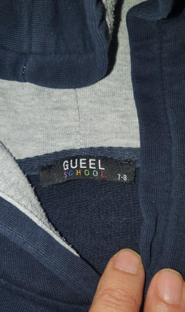 Erkek Çocuk Lacivert Sweatshirt SFR Baskılı - Görsel 3