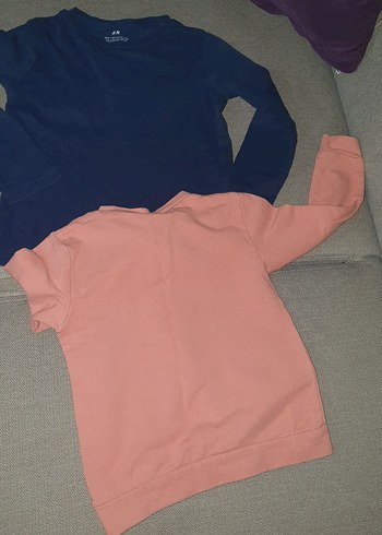 Renkli Desenli Pembe Erkek Sweatshirt - Görsel 5