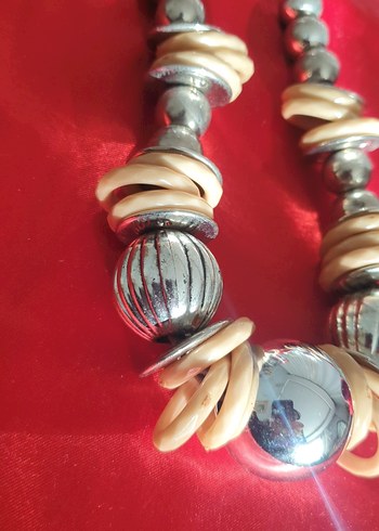 Uzun Boncuklu Bohem Kadın Kolye - Görsel 4