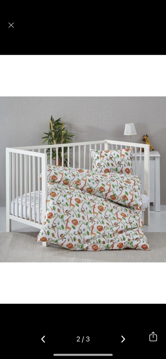 Çocuklar için Pastel Renkli Hayvan Desenli Uyku Seti - Görsel 3