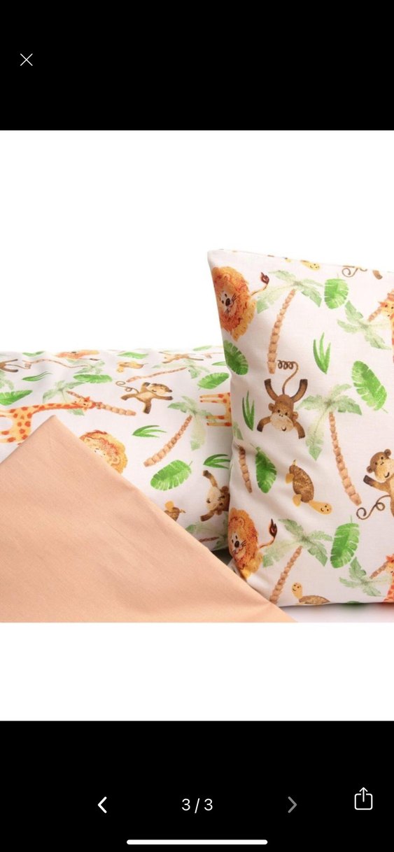 Çocuklar için Pastel Renkli Hayvan Desenli Uyku Seti - Görsel 2