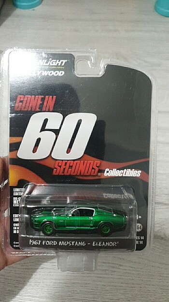Greenlight Hollywood 60 Seconds 67' Ford Mustang Eleanor