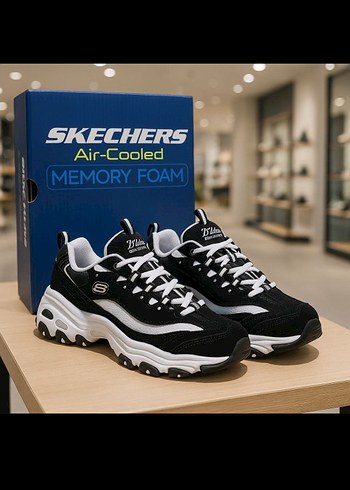 İTHAL A+   36-40 Skechers Unisex Spor Ayakkabı - Görsel 4