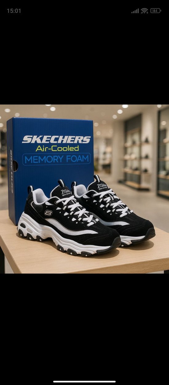İTHAL A+   36-40 Skechers Unisex Spor Ayakkabı - Görsel 4