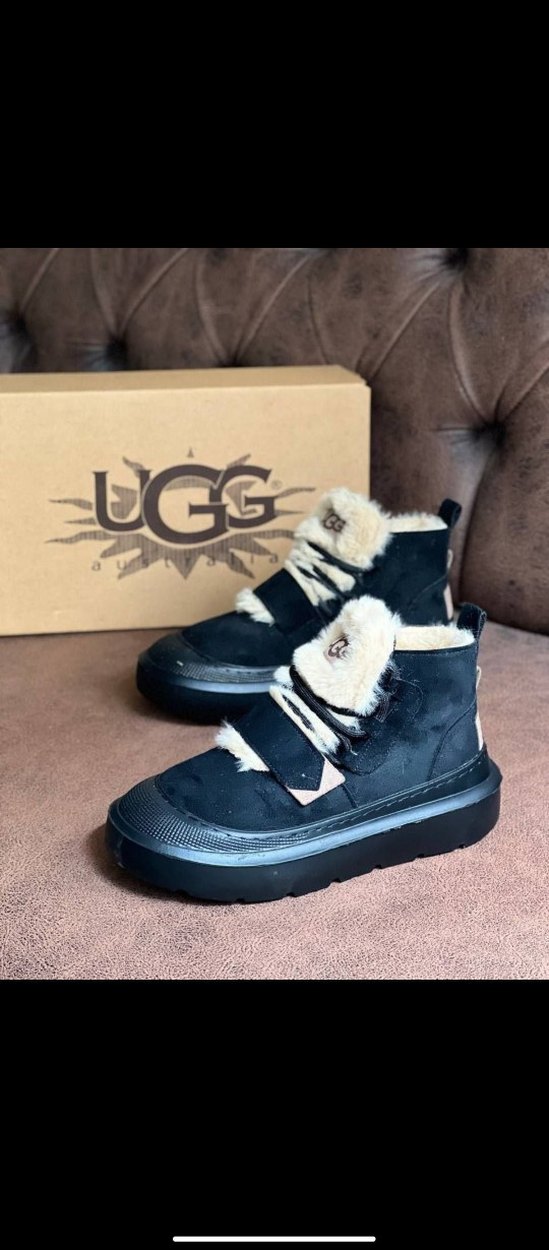 İTHAL A+  36-40  UGG Unisex siyah Bot - Görsel 3