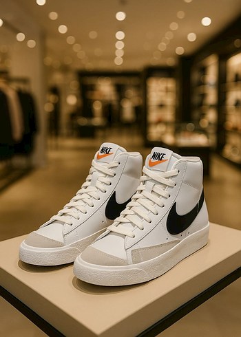 İTHAL A+ 36-44 Nike Erkek Beyaz Yüksek Spor Ayakkabı