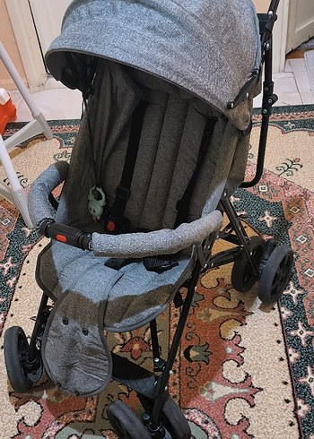 Gri Bebek Arabası Yeni - Görsel 6