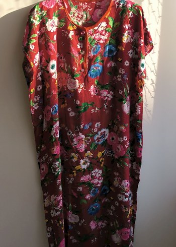 Zara Çiçek Desenli Uzun Bohem Kadın elbise hamileler için de uygundur