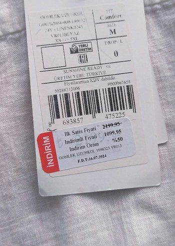 m Beden beyaz Renk KETEN Beyaz U.S.Polo Assn. Gömlek yeni etiketli