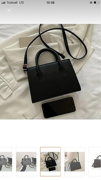 Diğer Siyah Crossbody Çanta