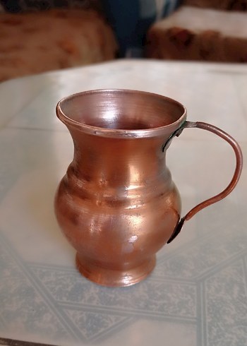 ESKİ ANTİKA KÜÇÜK BAKIR BARDAK.