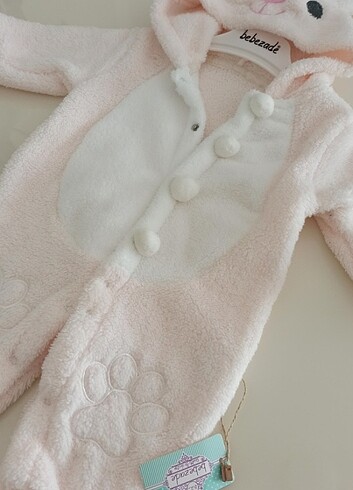 Diğer Bebek Kışlık Peluş Tulum 