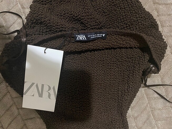 Zara Zara Dokulu Elbise